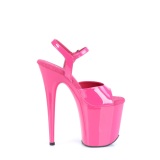 Pink plataforma 20 cm FLAMINGO-809 tacn alto pleaser