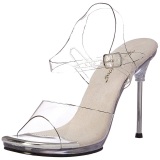 Plata 11,5 cm CHIC-08 Sandalias Tacn de Aguja