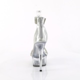 Plata 15 cm DELIGHT-641 tacn alto con correa al tobillo