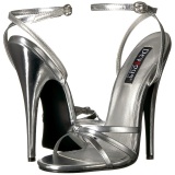 Plata 15 cm DOMINA-108 zapatos fetiche con tacn alto