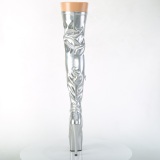 Plata 18 cm ADORE-3000HWR Holograma botas altas overknee plataforma