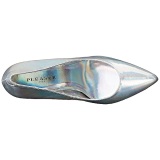 Plata Mate 13 cm AMUSE-20 zapatos tacn de aguja puntiagudos