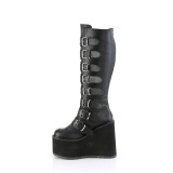 Polipiel 14 cm demoniacult botas plataforma de caa ancha elsticos