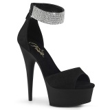 Polipiel 15 cm DELIGHT-625 sandalias pleaser con plataforma