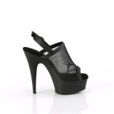 Polipiel 15 cm DELIGHT-636 sandalias pleaser con plataforma