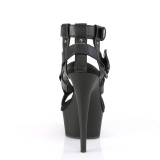 Polipiel 15 cm DELIGHT-637 sandalias gladiator con plataforma