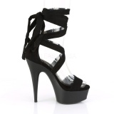 Polipiel 15 cm DELIGHT-671 sandalias pleaser con plataforma