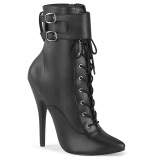 Polipiel 15 cm DOMINA-1023 botines tacn aguja negros