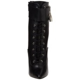 Polipiel 16 cm DAGGER-1023 Botines de Cordones Altos Mujer