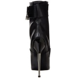 Polipiel 16 cm DAGGER-1023 Botines de Cordones Altos Mujer