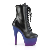 Polipiel 18 cm ADORE-1020BP botines pleaser con plataforma