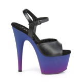 Polipiel 18 cm ADORE-709BP sandalias pleaser con plataforma