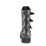 Polipiel 5 cm EMILY-322-2 plataforma botas de mujer con hebillas