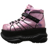 Polipiel Rosa 7,5 cm NEPTUNE-100 Zapatos de Goticas Hombres Plataforma