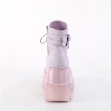 Purpura Terciopelo 11,5 cm SHAKER-52 botines cua alta plataforma