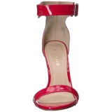 Rojo 13 cm Pleaser AMUSE-10 sandalias de tacn alto