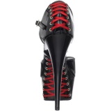 Rojo 15 cm DELIGHT-660FH Corse Zapatos Tacn Aguja