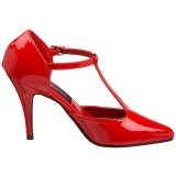 Rojo Charol 10,5 cm VANITY-415 Zapatos de Saln para Hombres