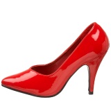 Rojo Charol 10 cm DREAM-420 Zapatos de Saln para Hombres