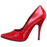 Rojo Charol 10 cm VANITY-420 zapatos de saln puntiagudos