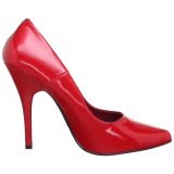 Rojo Charol 10 cm VANITY-420 zapatos de saln puntiagudos