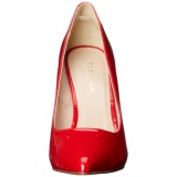 Rojo Charol 13 cm AMUSE-20 Stiletto zapatos tacn de aguja