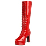 Rojo Charol 13 cm ELECTRA-2020 Botas de mujer para Hombres