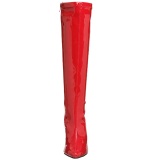 Rojo Charol 13 cm SEDUCE-2000 Botas de mujer para Hombres