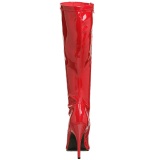 Rojo Charol 13 cm SEDUCE-2000 Botas de mujer para Hombres