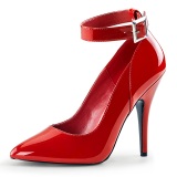 Rojo Charol 13 cm SEDUCE-431 Zapato de Stiletto para Hombres