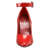 Rojo Charol 13 cm SEDUCE-431 Zapato de Stiletto para Hombres