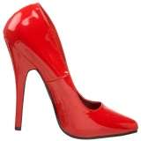 Rojo Charol 15 cm DOMINA-420 Zapatos de Saln para Hombres