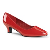 Rojo Charol 5 cm FAB-420W Zapatos de Saln para Hombres