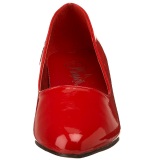 Rojo Charol 5 cm FAB-420W Zapatos de Saln para Hombres