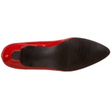 Rojo Charol 5 cm FAB-420W Zapatos de Saln para Hombres