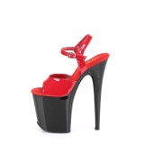 Rojo plataforma 20 cm FLAMINGO-809-2 tacn alto pleaser