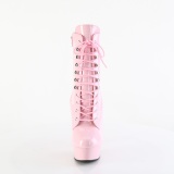 Rosa 15 cm DELIGHT-1020 botines mujer de pole dance