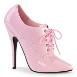 Rosa 15 cm DOMINA-460 zapatos oxford con tacn alto