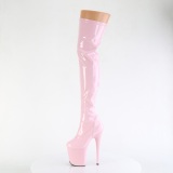 Rosa 20 cm FLAMINGO-3000 Botas Altas Plataforma