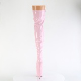 Rosa 20 cm FLAMINGO-3000 Botas Altas Plataforma