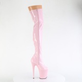 Rosa 20 cm FLAMINGO-3000 Botas Altas Plataforma