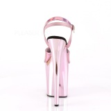 Rosa 20 cm FLAMINGO-809HG tacn alto pleaser con plataforma