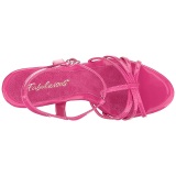 Rosa Charol 12 cm FLAIR-420 Sandalias Femininas Planos