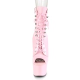 Rosa Charol 18 cm ADORE-1021 botines con suela plataforma mujer