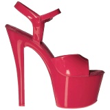 Rosa Neon 18 cm Pleaser SKY-309UV Plataforma Tacones de Aguja