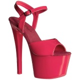 Rosa Neon 18 cm Pleaser SKY-309UV Plataforma Tacones de Aguja