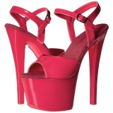 Rosa Neon 18 cm Pleaser SKY-309UV Plataforma Tacones de Aguja