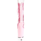 Rosa Transparente 20 cm FLAMINGO-800-34 botines de pole dance