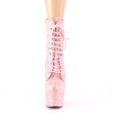 Rosa glitter 18 cm ADORE-1020GDLG botines mujer de pole dance