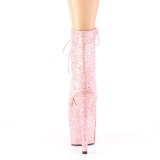 Rosa glitter 18 cm ADORE-1020GDLG botines mujer de pole dance